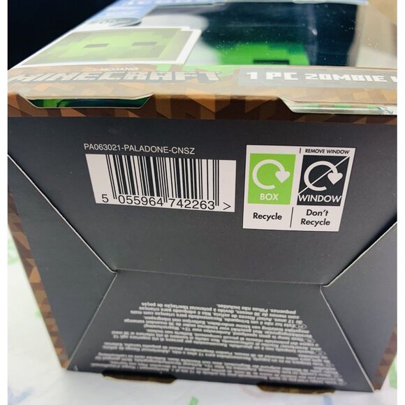 MINECRAFT ZOMBIE LIGHT MINI 5'' NEW COLLECTIBLES 8+ - Picture 2 of 6